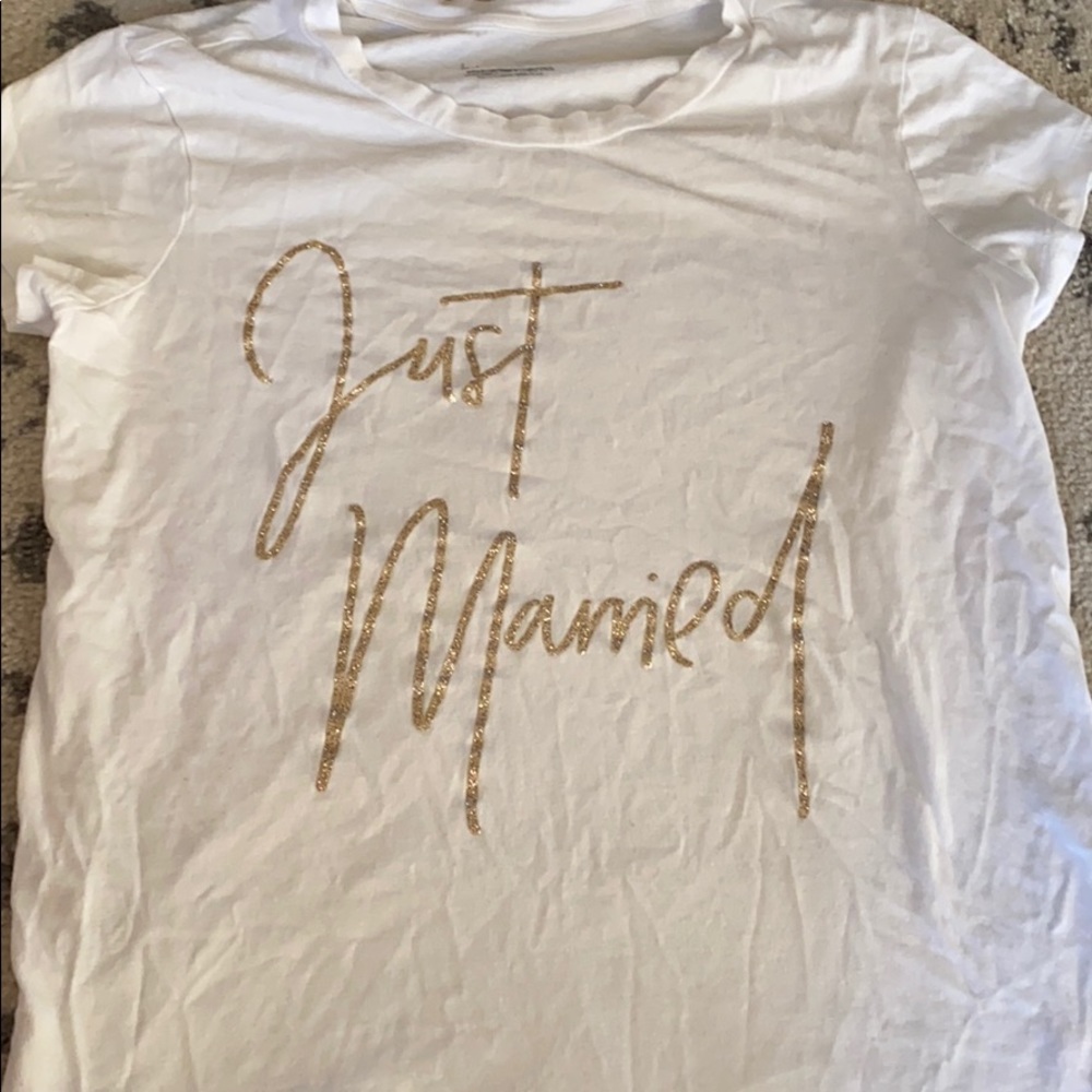 Victoria Secret Just Married Tee